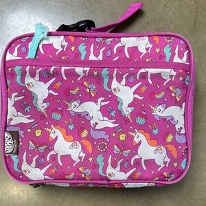 Unicorn Print Pink Kids lunchbox